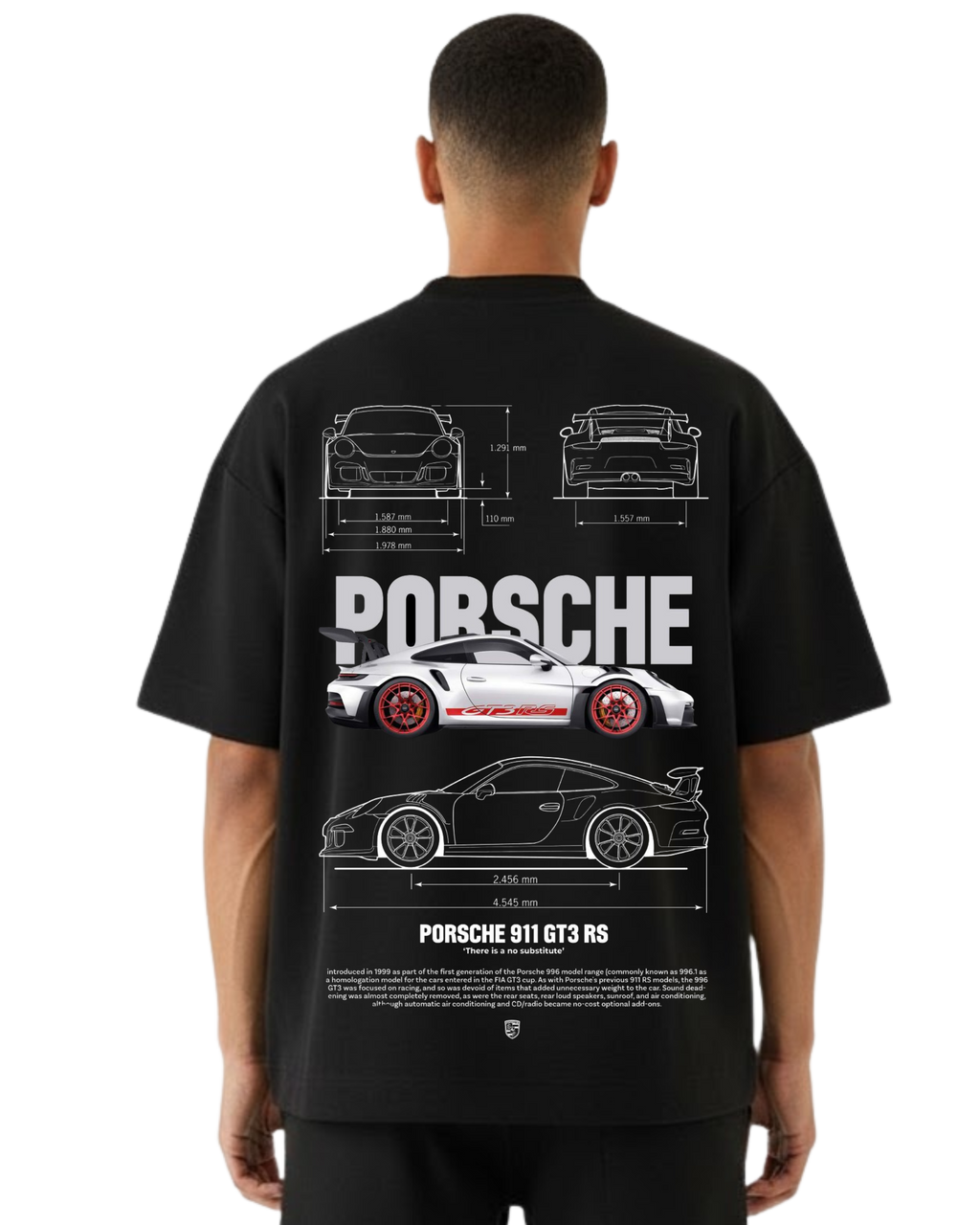 Oversized 911 T-shirt