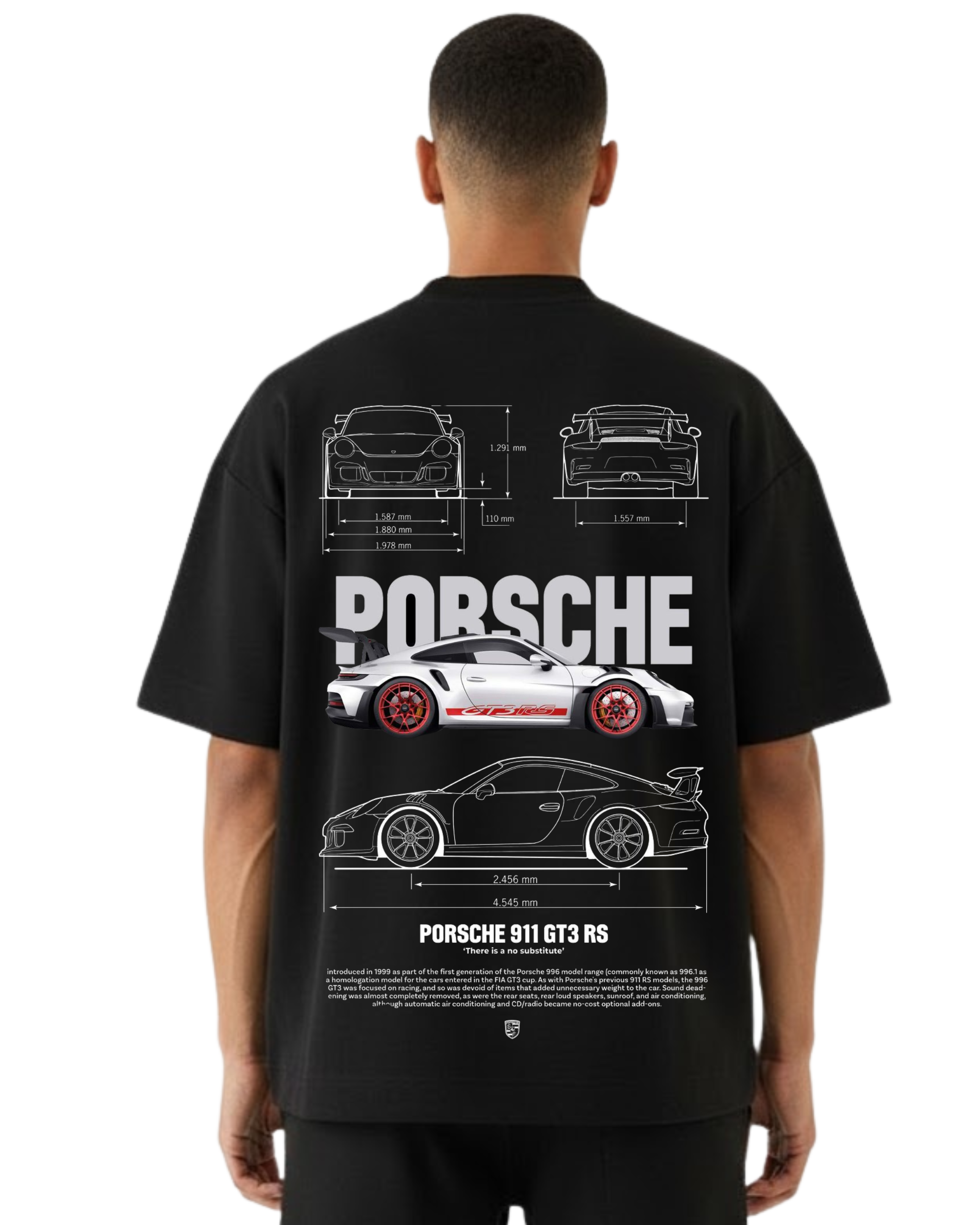 Oversized 911 T-shirt