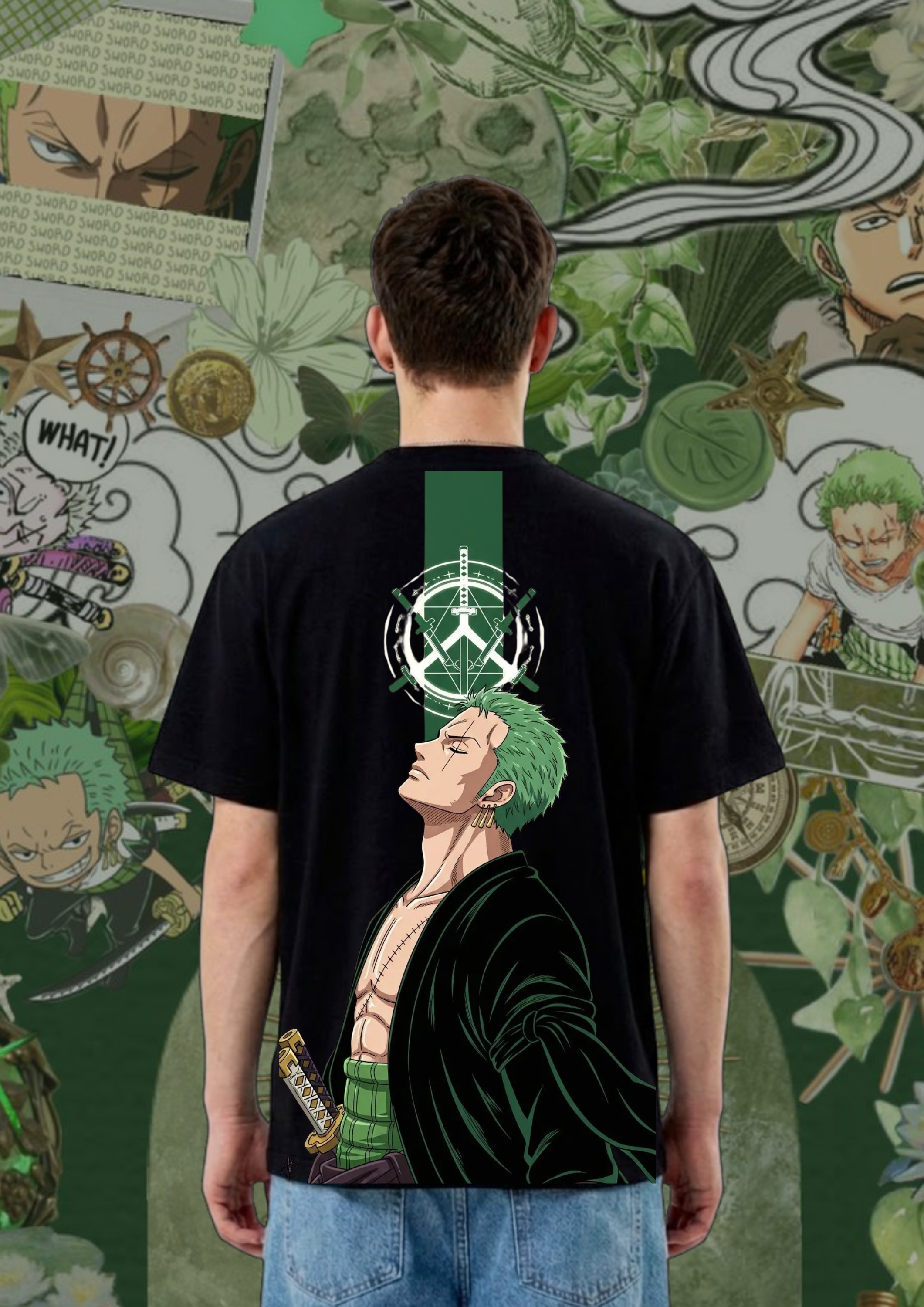 zoro anime graphic