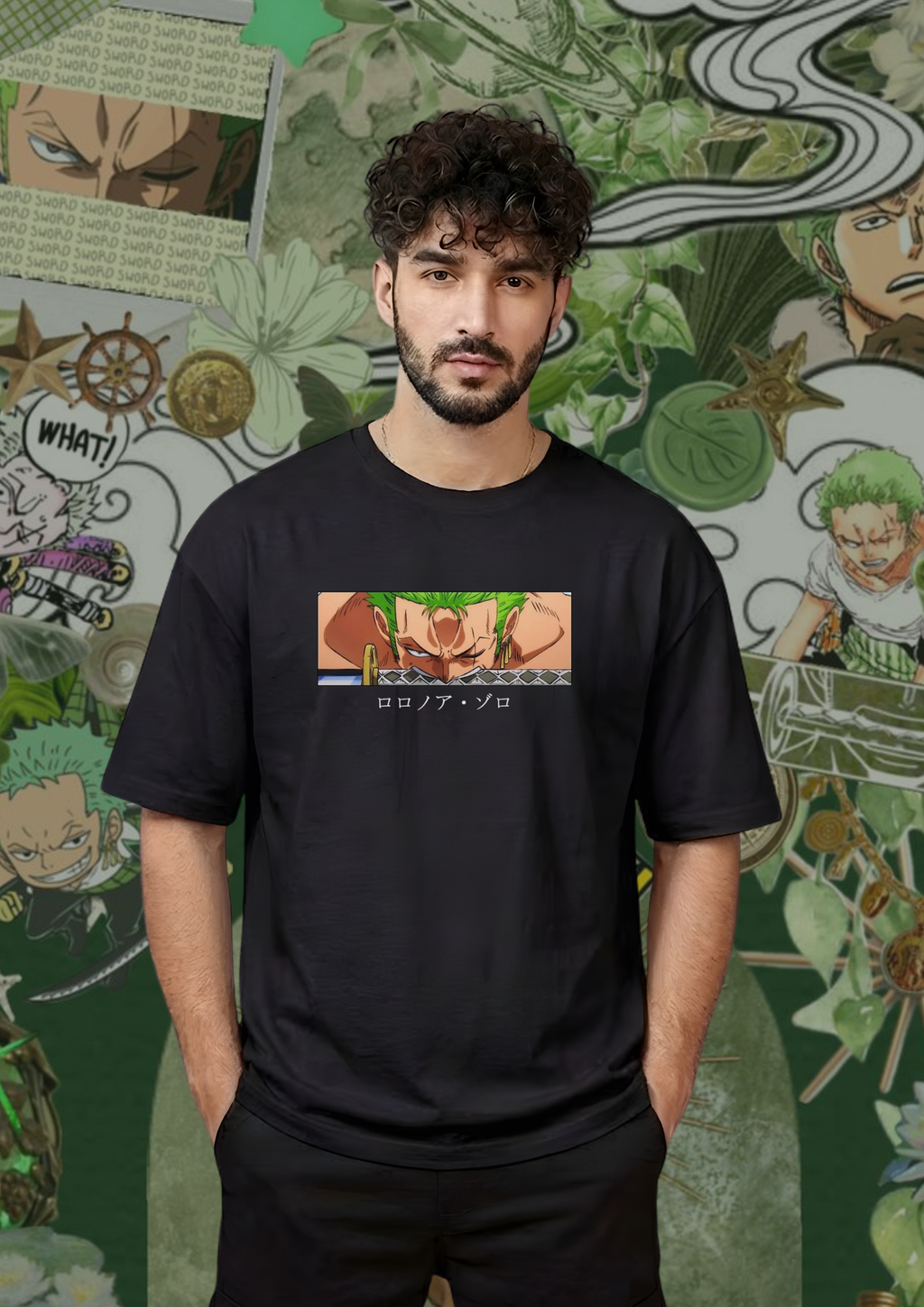 zoro anime graphic
